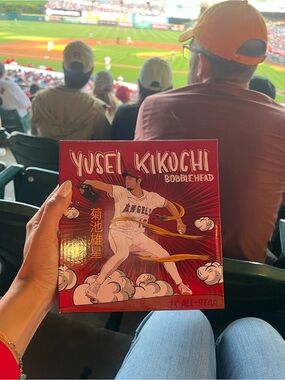 Exclusive Angels Stadium Giveaway Collectible Yusei Kikuchi Bobblehead ⚾️